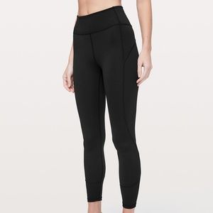 lululemon LIKE NEW! black in movement pant sz 4